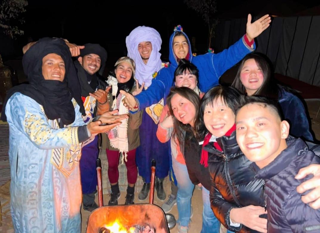 ホテル Tafouyte Luxury Camp メルズーガ エクステリア 写真